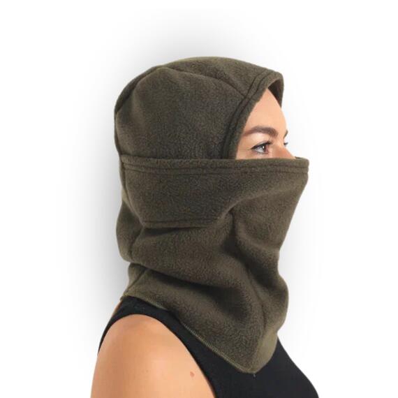 Балаклава флисовая, олива (56-60), Цвет: олива, Размер: 56-60, фото , изображение 10