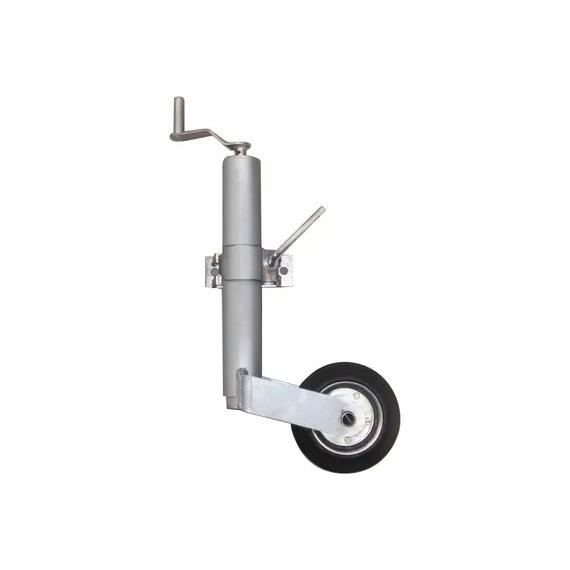 Подкатное колесо D48/200 в сборе с хомутом, фото 