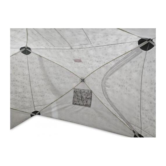 Зимняя палатка Медведь Куб 4 Лонг Люкс утеплённая (3-сл), фото , изображение 3