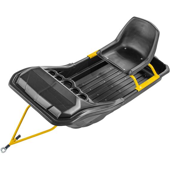 С-6 LUXE Сани для снегоходов и мотобуксировщиков с обвязкой, отбойником, капотом и полозьями ЭКСТРУЗИОН, фото 