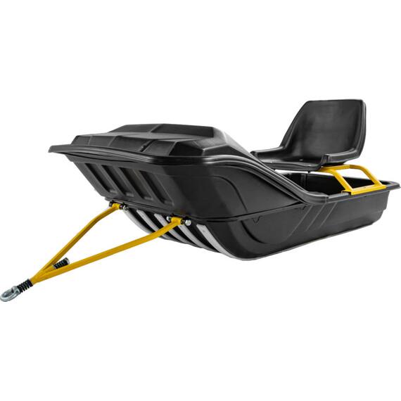 С-6 LUXE Сани для снегоходов и мотобуксировщиков с обвязкой, отбойником, капотом и полозьями ЭКСТРУЗИОН, фото , изображение 3