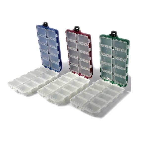 Коробочка ТРИ КИТА СЧ-4 для рыболовных мелочей прозр. (20 отд.) (150*85*35мм), фото 
