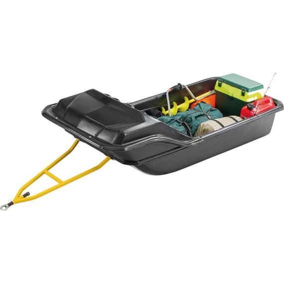 Тайга 1700 Сани для снегоходов и мотобуксировщиков с обвязкой, отбойником и капотом ЭКСТРУЗИОН, фото 