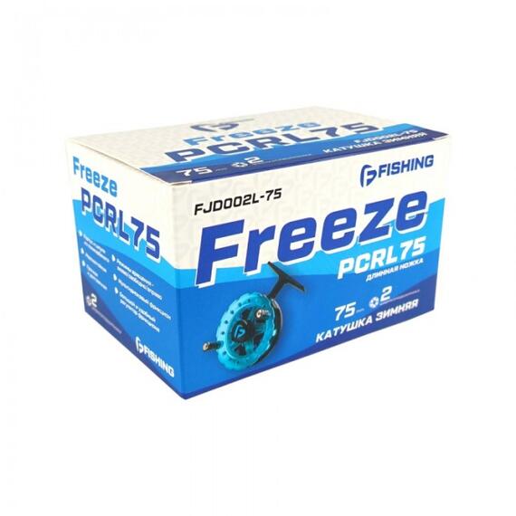 Катушка зимняя F-FISHING Freeze PCRL 75" 75мм 2bb Long leg, фото , изображение 4