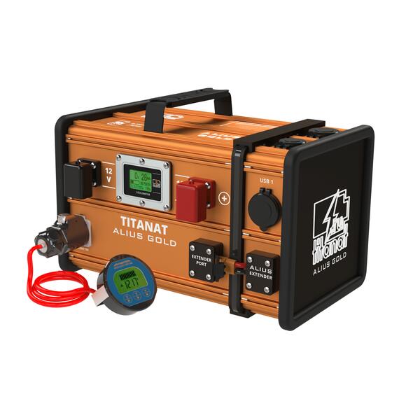 Аккумулятор литиевый Titanat 12V 105Ah LiFePO4 ALIUS GOLD, фото , изображение 2