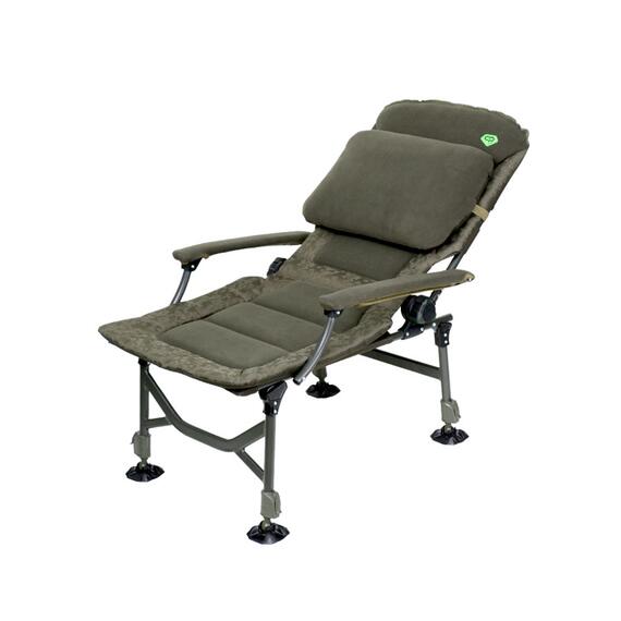 Карповое кресло Carp Pro Diamond c флисовой подушкой, фото 