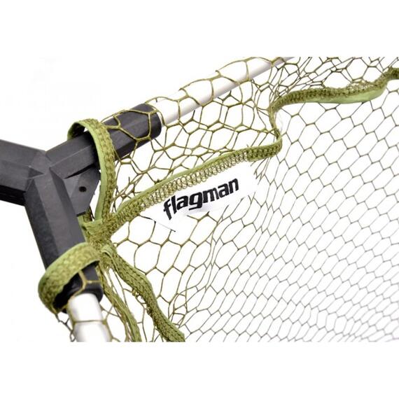 Подсак складной теле Flagman Rubber mesh 2,50 м, 65х60 см, фото , изображение 2