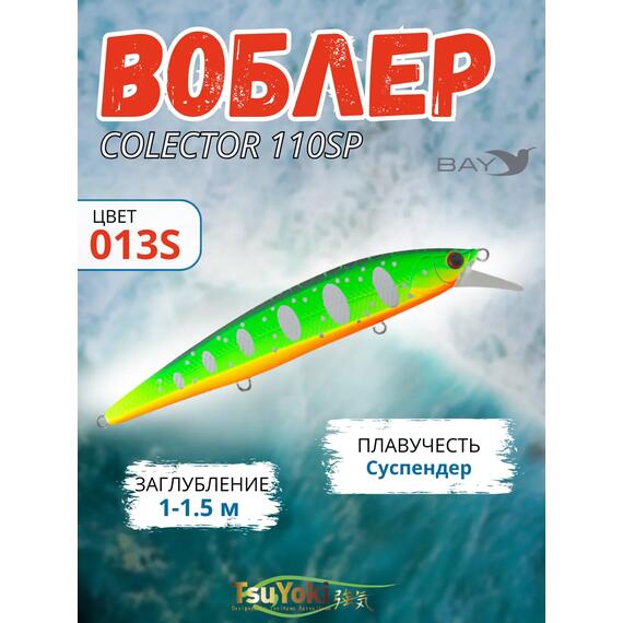 Воблер TsuYoki COLECTOR 110SP 013S, фото 