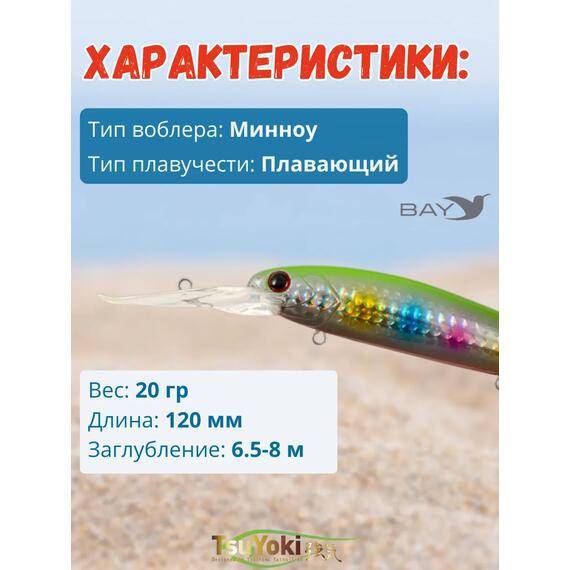 Воблер TsuYoki SOLOIST 120F AM015, фото , изображение 2