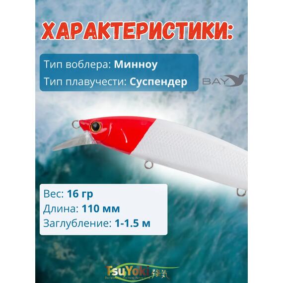 Воблер TsuYoki COLECTOR 110SP 443, фото , изображение 2