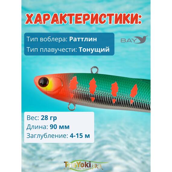 Раттлин TsuYoki STRATEG 90S 1080, фото , изображение 2