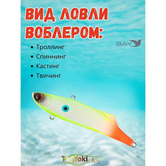 Раттлин TsuYoki STRATEG 90S 954, Цвет: 954, Вес воблера (г): 28, Длина воблера (мм): 90, Тип воблера: раттлин, Тип плавучести : тонущий, Штрихкод: 4627135895163, Количество крючков: 2, фото , изображение 3