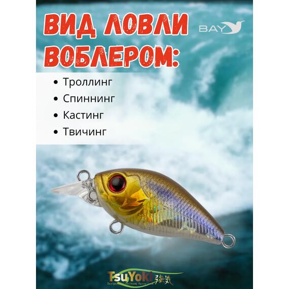 Воблер TsuYoki GAMBIT 35F 200, Цвет: 200, Вес воблера (г): 10, Длина воблера (мм): 35, фото , изображение 3