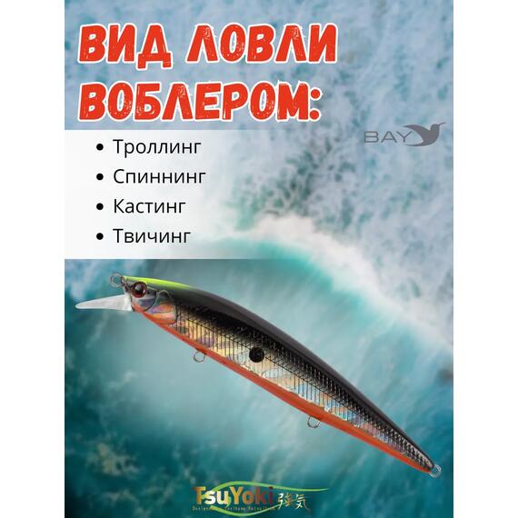 Воблер TsuYoki COLECTOR 110SP E101, фото , изображение 3