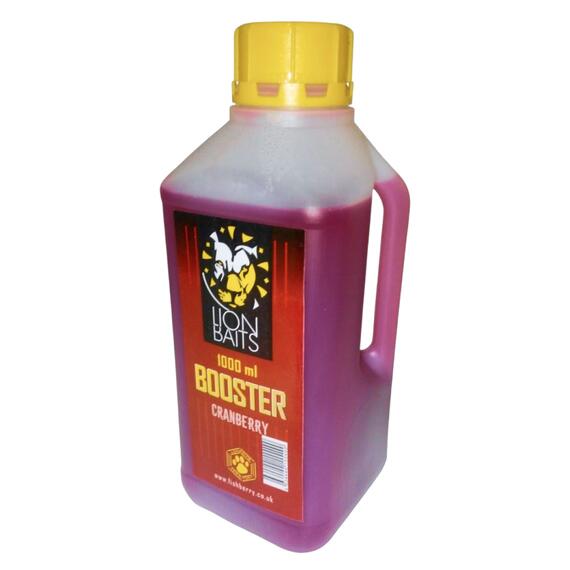 Lion Baits Booster СRANBERRY (клюква) - 1л, Вкус для группировки: клюква, фото , изображение 5