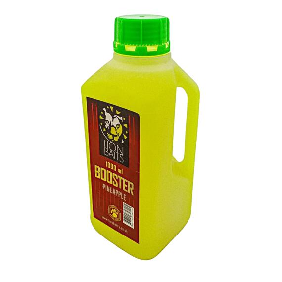 Lion Baits Booster PINEAPPLE (ананас) - 1л, Вкус для группировки: Ананас, фото , изображение 5
