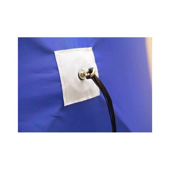 Палатка зимняя СТЭК КУБ 3Т трехслойная, дышащая с выводом под трубу (2.2х2.2х2.05м), фото , изображение 3