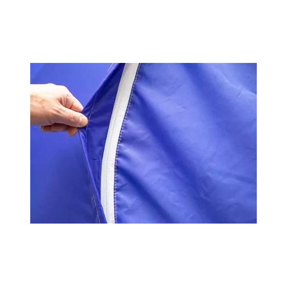 Палатка зимняя СТЭК КУБ 3Т трехслойная, дышащая с выводом под трубу (2.2х2.2х2.05м), фото , изображение 5