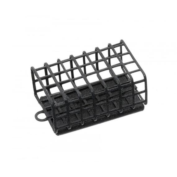 Кормушка металлическая FLAGMAN прямоугольная Medium 52х35мм 40г, фото 