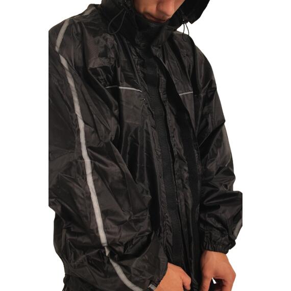 Костюм ветровлагозащитный 3XL черный, Цвет: черный, Размер: 3XL, фото , изображение 14