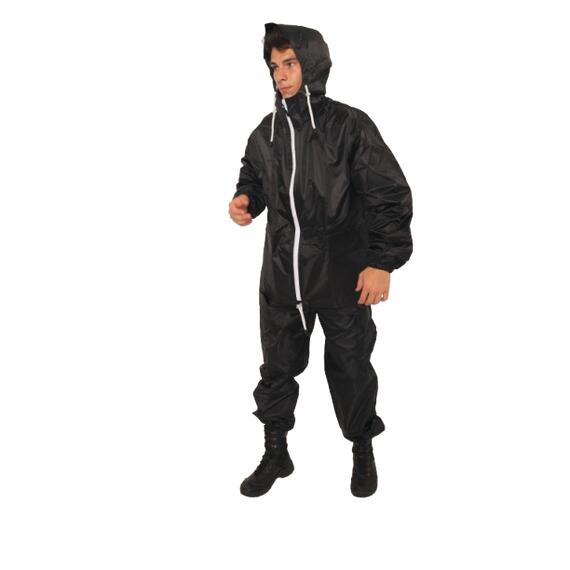 Костюм ветровлагозащитный M черный, Цвет: черный, Размер: M, фото , изображение 4
