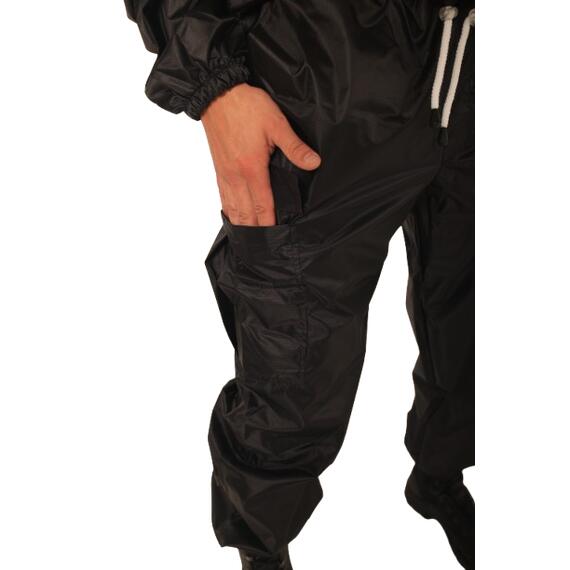 Костюм ветровлагозащитный 4XL черный, Цвет: черный, Размер: 4XL, фото , изображение 9