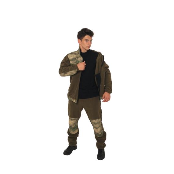 Костюм из флиса Bay размер 3XL олива, Цвет: олива, Размер: 3XL, фото , изображение 2