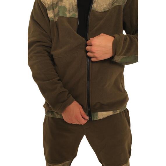 Костюм из флиса Bay размер 4XL олива, Цвет: олива, Размер: 4XL, фото , изображение 11