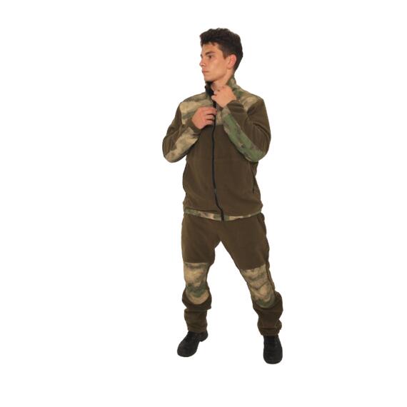 Костюм из флиса Bay размер XL олива, Цвет: олива, Размер: XL, фото , изображение 4