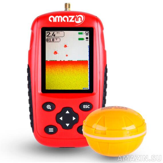 Беспроводной эхолот Amazin XF88W, фото , изображение 2