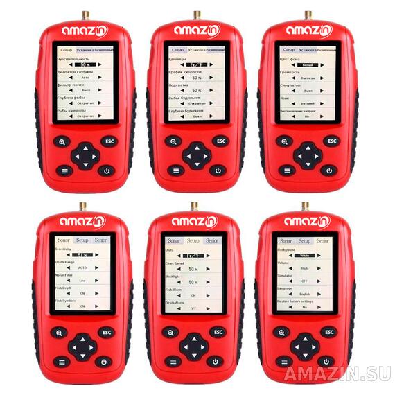 Беспроводной эхолот Amazin XF88W, фото , изображение 5