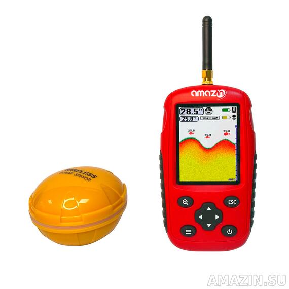 Беспроводной эхолот Amazin XF88W, фото , изображение 7