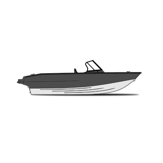 Алюминиевая лодка Windboat 6.0 DCX, фото 
