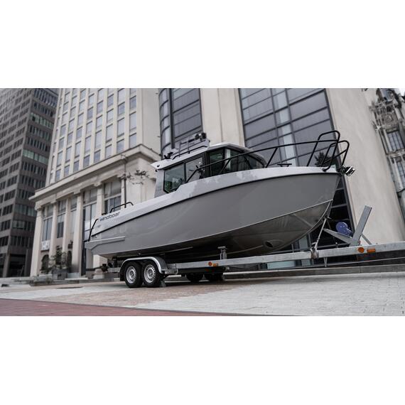 Алюминиевая лодка Windboat 7.0 Cabin, фото , изображение 4