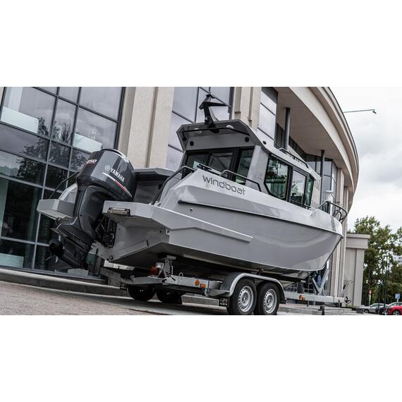 Алюминиевая лодка Windboat 7.0 Cabin, фото , изображение 7