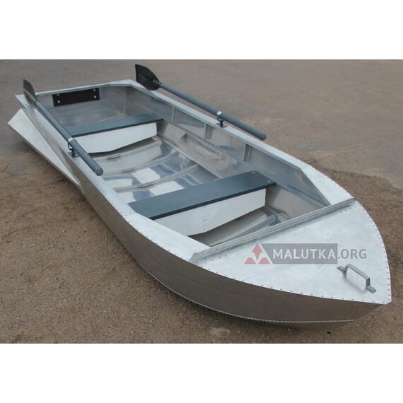 Алюминиевая лодка Малютка-Н 2.9 м, с транцем и булями, фото , изображение 5