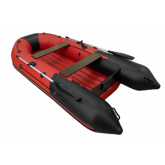 Надувная лодка Таймень NX 3200 НДНД красный/черный, Расцветка: красный-черный, Количество пассажиров: 3, фото , изображение 4