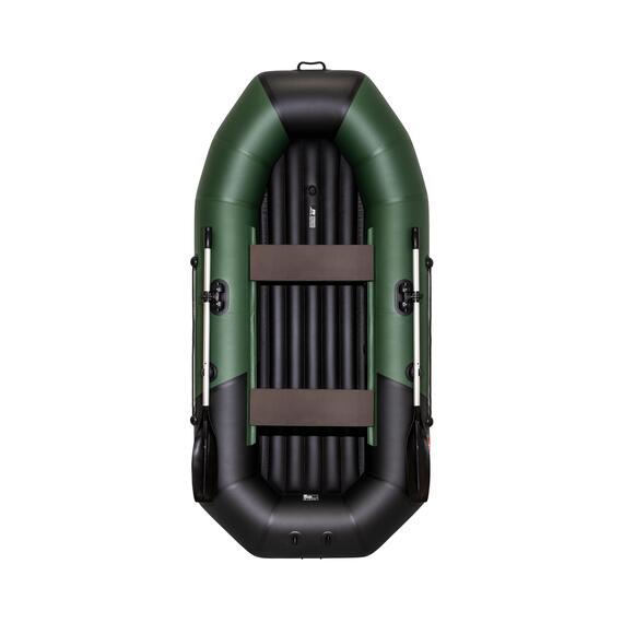 Надувная лодка Таймень NX 270 НД зеленый/черный, фото 
