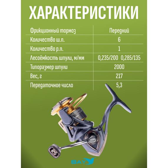 Катушка рыболовная RYOBI ECUSIMA PRO LT 2000, фото , изображение 4