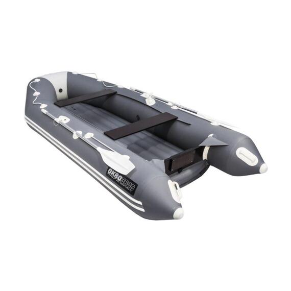 Надувная лодка Аква 3600 НДНД графит/светло-серый, фото , изображение 4
