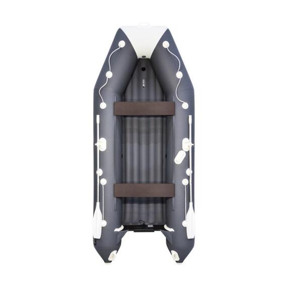 Надувная лодка Аква 3600 НДНД графит/светло-серый, фото 