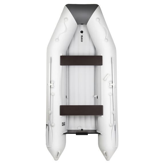 Надувная лодка Аква 2800 НДНД светло-серый/графит, фото 