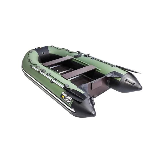 Надувная лодка Ривьера Компакт 2900 НДНД моторная, фото , изображение 3