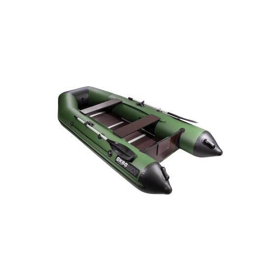 Надувная лодка Аква 2900 СК зеленый/черный, фото , изображение 4