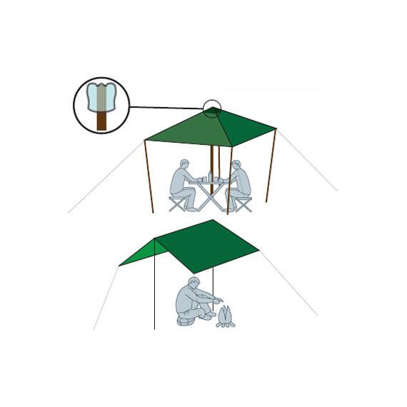 Тент Tramp Tent 3х3 м, фото , изображение 5