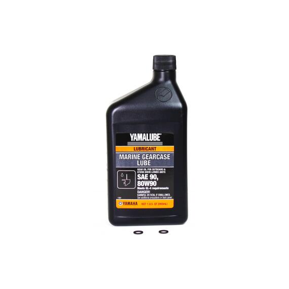 Масло трансмиссионное Yamalube GL4 Marine Gearcase Lube 1л, фото 