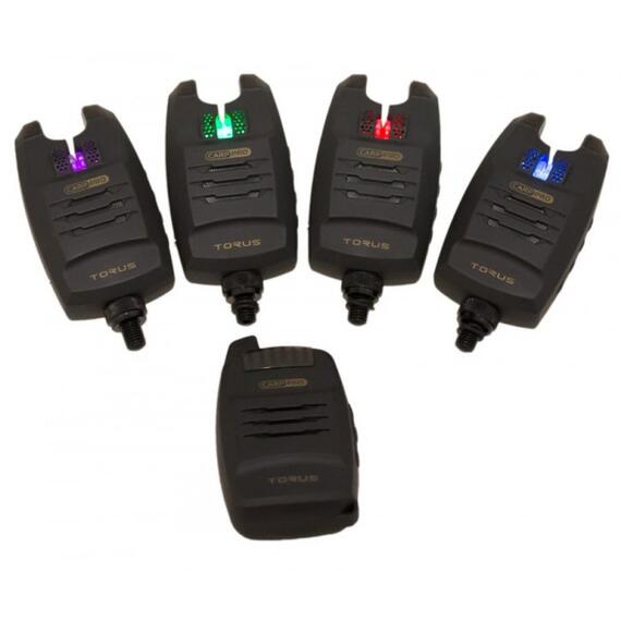 Набор электронных сигнализаторов поклевки Carp Pro Torus 4+1, фото , изображение 2