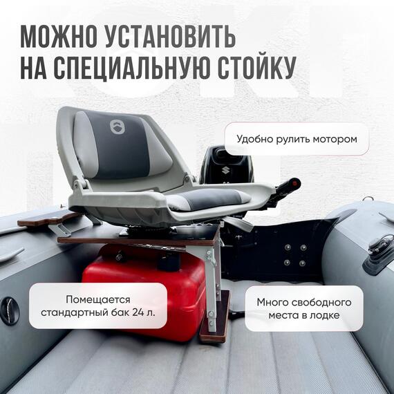 Кресло Кокпит Folding, светло-серый/серый, Цвет: светло-серый/серый, фото , изображение 2