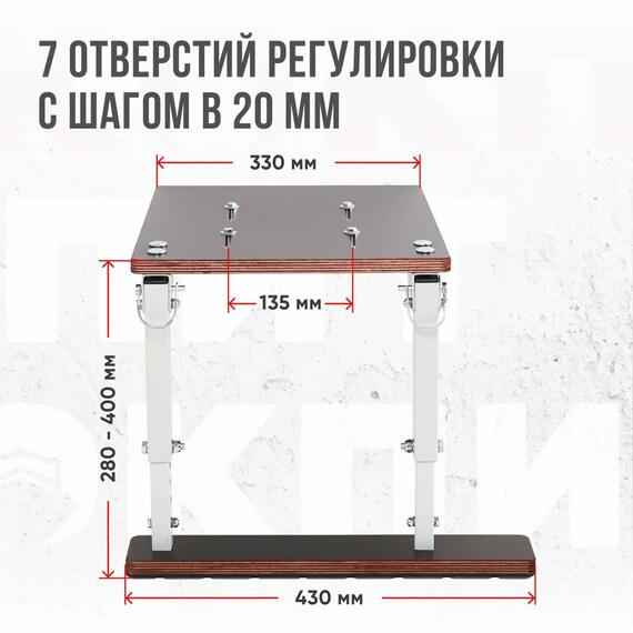Кресло Кокпит Lite в комплекте с опорой (сталь), синий (морской винил), Цвет: синий, Толщина: 40/40 мм, фото , изображение 7