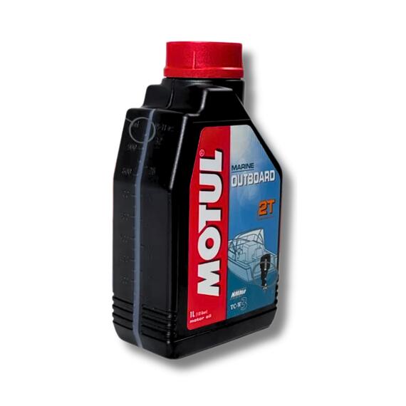 Моторное масло (2-х тактное) Motul Outboard 2Т 1л минеральное, фото , изображение 10